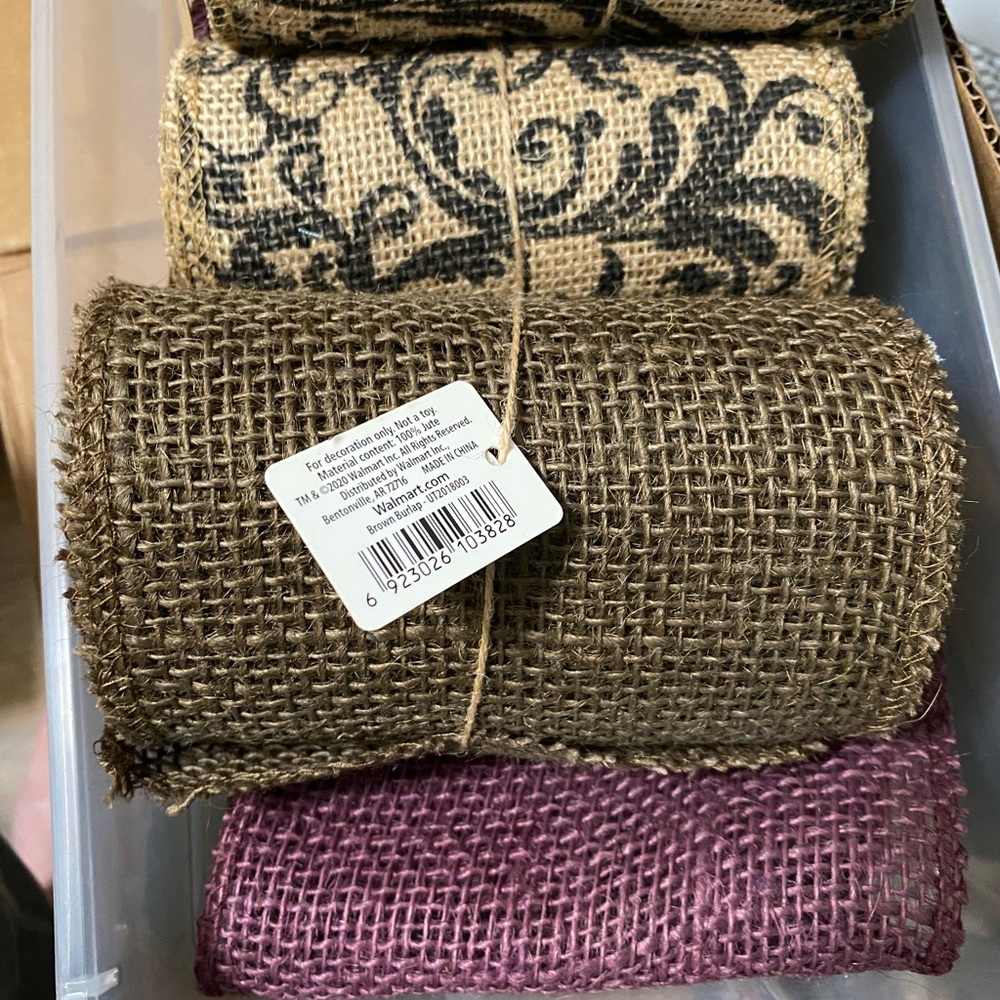 Mainstays Burlap Ribbon - Picture 6 of 7